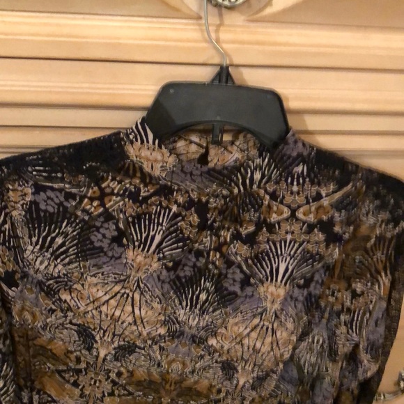 Free People Long Sleeve Coal High Neck Top - Picture 2 of 8